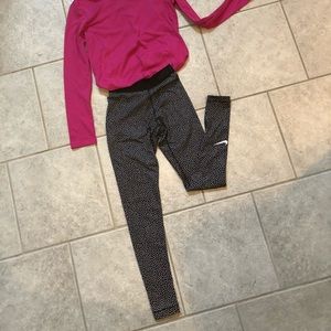 Nike Polka-Dot Leggings